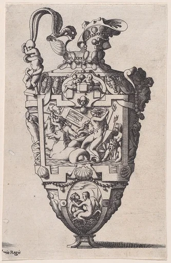 Ewer with Neptune