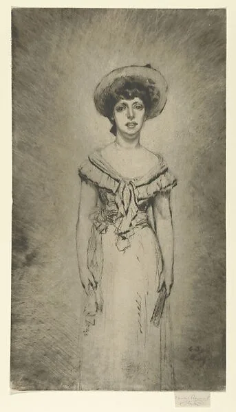 Portrait of Miss Hetty Pettigrew — Théodore Roussel