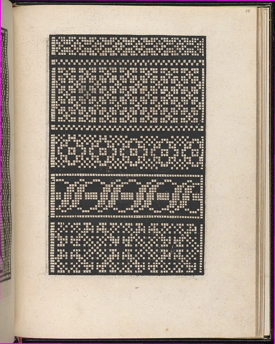 Page from Ein new kunstlich Modelbuch...(Page 38r) — Peter Quentel