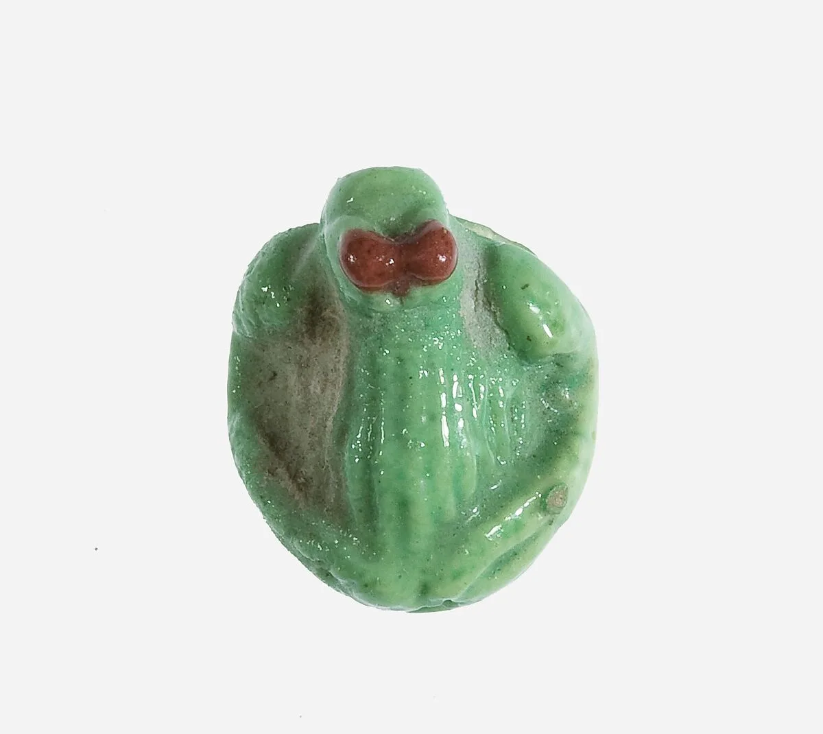 Frog Seal Amulet with the Hieroglyphs Nefer and Maat on the Base — Unknown