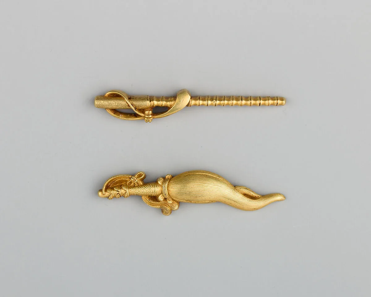 Pair of Sword-Grip Ornaments (Menuki) — Unknown