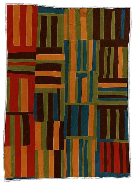 Roman Stripes quilt — Willie "Ma Willie" Abrams