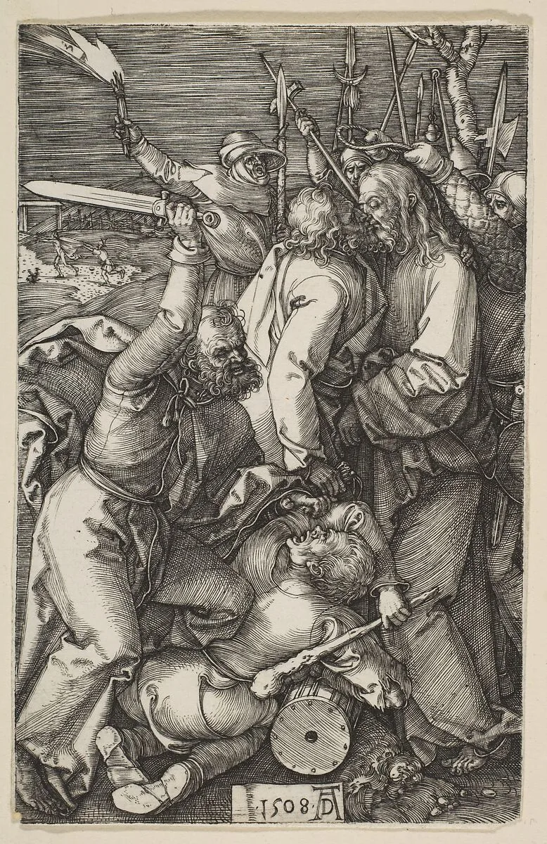 The Betrayal of Christ, from "The Passion" — Albrecht Dürer