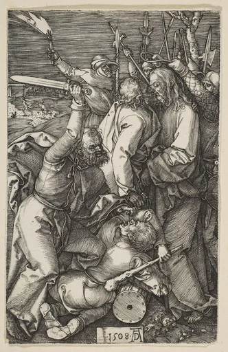 The Betrayal of Christ, from "The Passion"