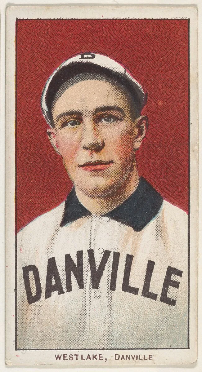Westlake, Danville, Virginia League, from the White Border series (T206) for the American Tobacco Company — American Tobacco Company