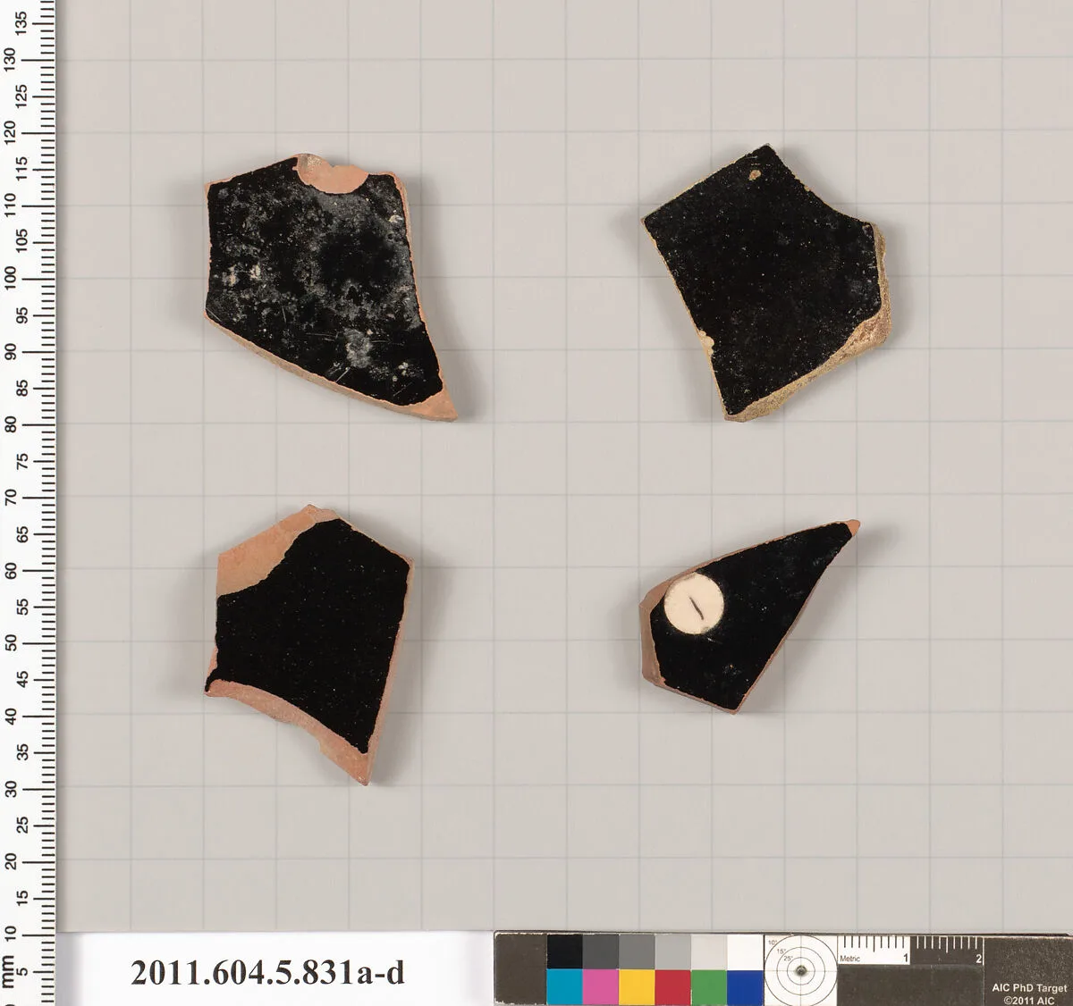 Terracotta fragments of kylikes (drinking cups) — Unknown