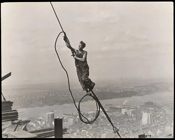 Icarus, Empire State Building — Lewis Hine