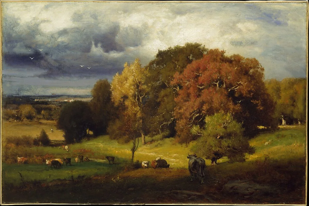 Autumn Oaks — George Inness