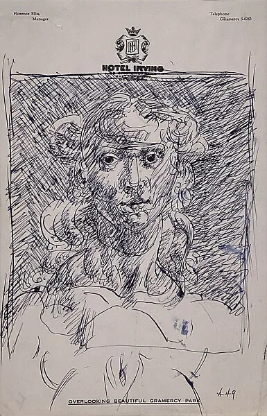 Untitled (woman's head) — Peter Agostini