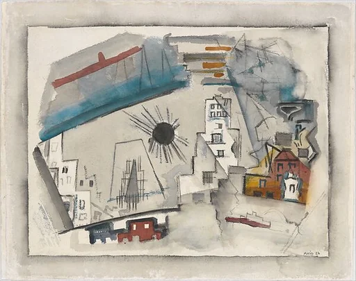 Related to Downtown New York, Movement No. 2 (The Black Sun)