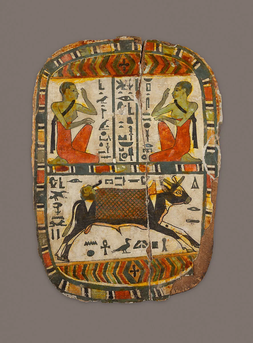 Footboard of Pakherenkhonsu's Cartonnage Case — Unknown