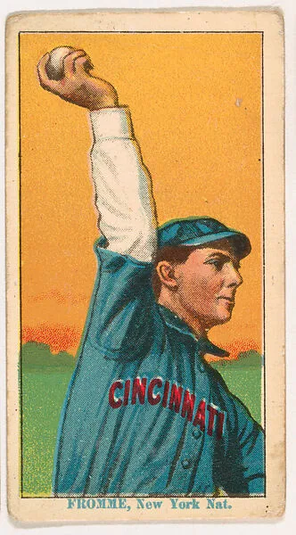 Art Fromme, New York, from Coupon Cigarettes Baseball Issue, 1914-1916 — Coupon Cigarettes