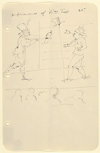 Sketches for The Story of a Bad Boy
