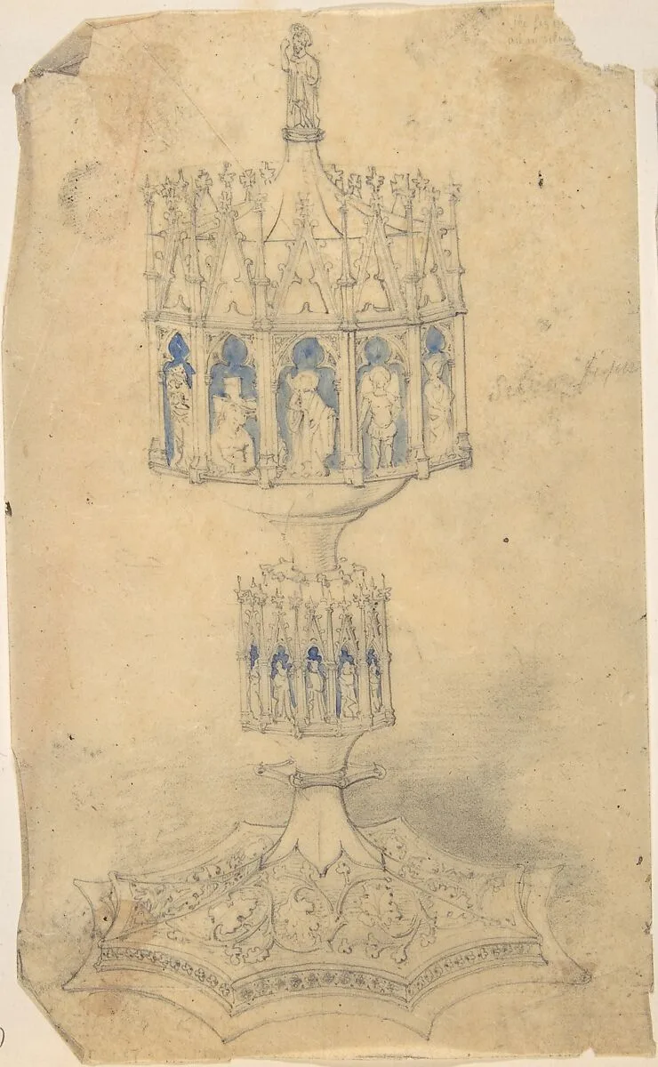 Liturgical Incense Burner — Anonymous, British, 19th century