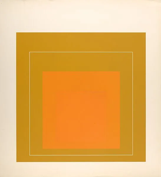 Proof for White Line Square series — Josef Albers|Gemini G.E.L.|Kenneth E. Tyler