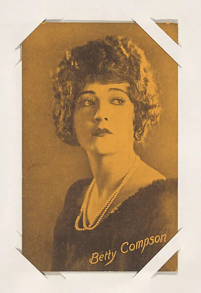 Betty Compson from Movie Stars Exhibit Cards series (W401) — Unknown