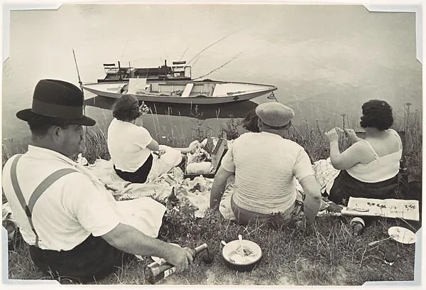 Sunday on the Banks of the Marne — Henri Cartier-Bresson