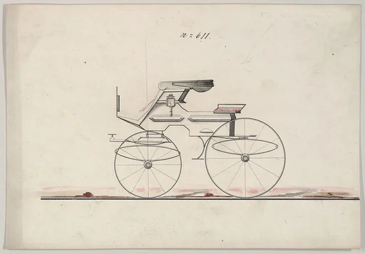 Design for "Dog Cart" Phaeton, no. 611