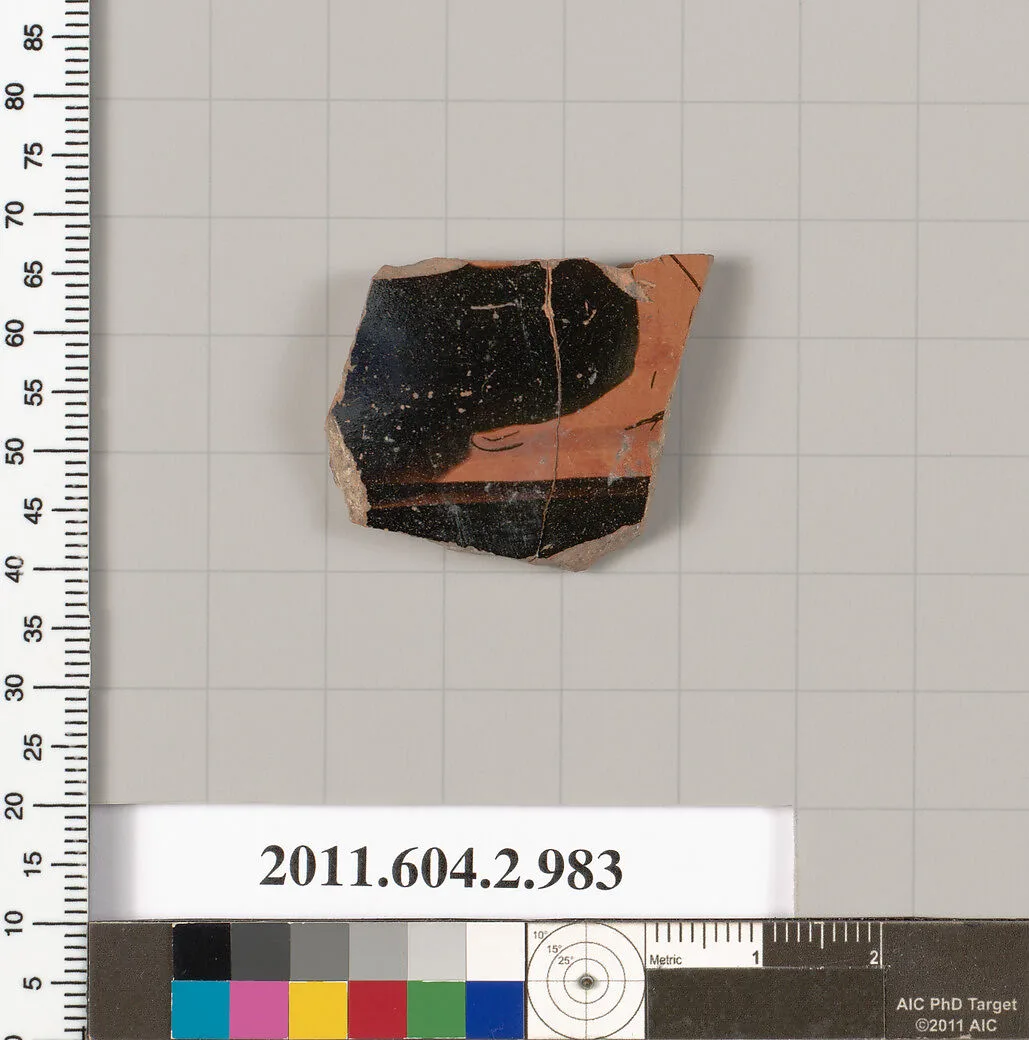 Terracotta fragment of an oinochoe (jug) — Unknown