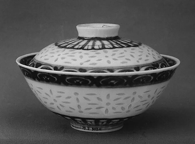 Bowl with cover — Unknown