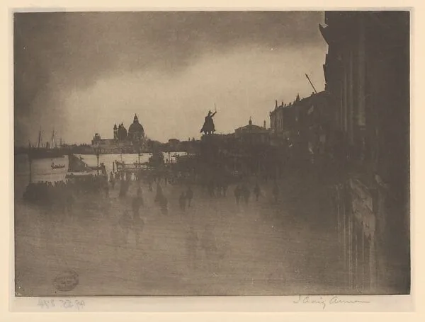 The Riva Schiavoni, Venice — James Craig Annan
