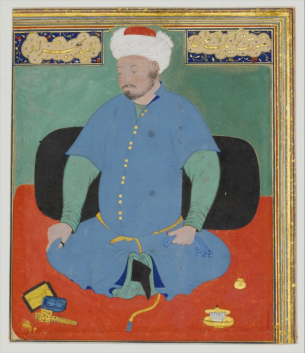 Portrait of Muhammad Khan Shaibani, the Uzbek (d.1510) — Unknown