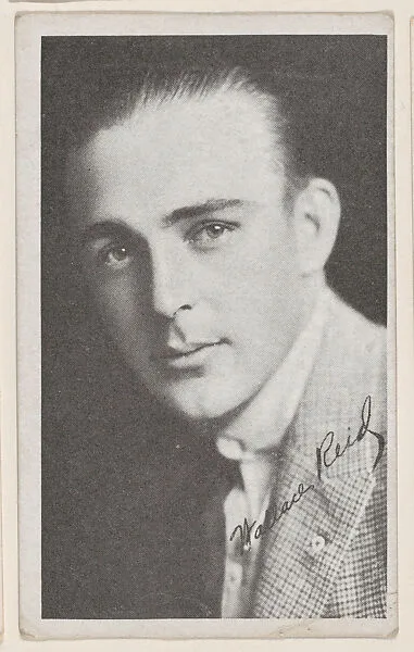 Wallace Reid from Kromo Gravure "Leading Moving Picture Stars" (W623) — Kromo Gravure Photo Company, Detroit, Michigan