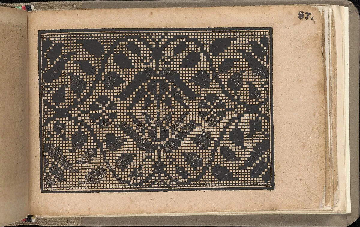 Schön newes Modelbuch (Page 87r) — Sigismundus Latomus