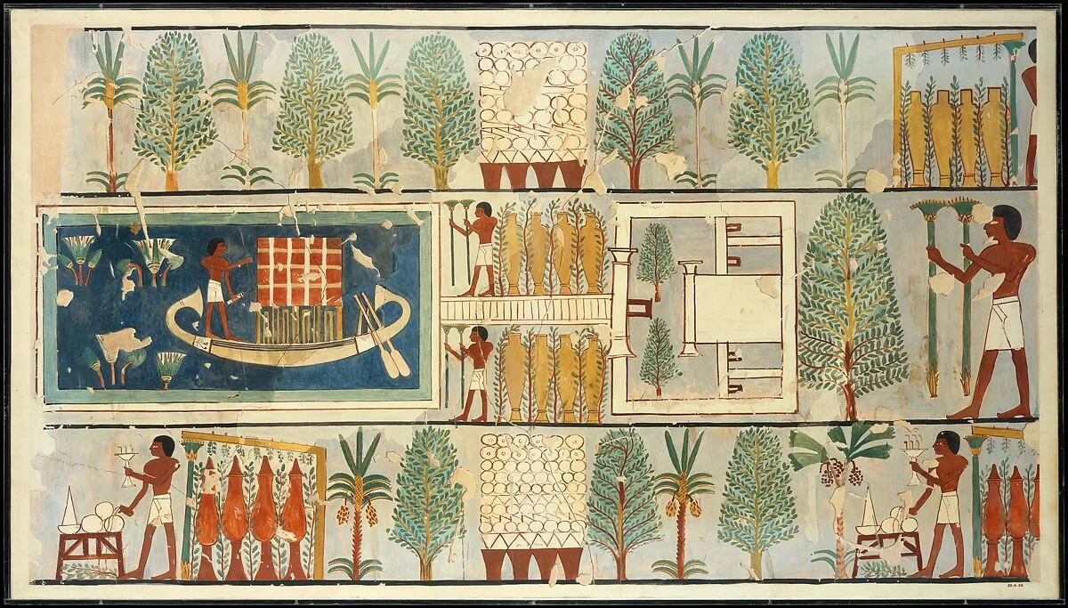 Funeral Ritual in a Garden, Tomb of Minnakht — Charles K. Wilkinson