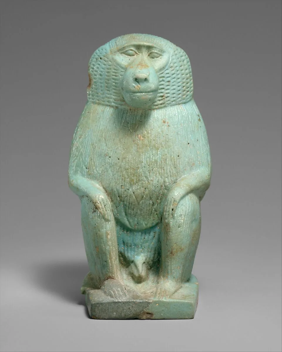 Figure of a Baboon — Unknown