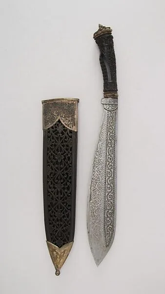 Knife (Bolo) with Sheath — Unknown