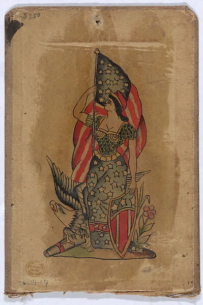 Tattoo Design representing 'America' — Clark & Sellers