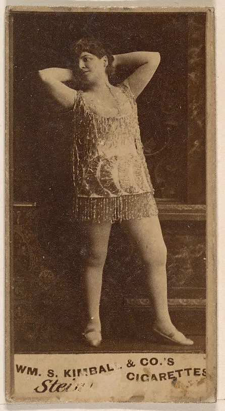 Miss Stein, from the Actresses series (N203) issued by Wm. S. Kimball & Co. — William S. Kimball & Company