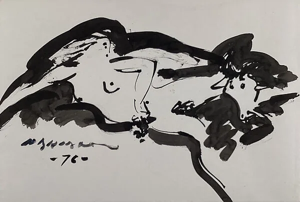 Nymph and Goat — Reuben Nakian