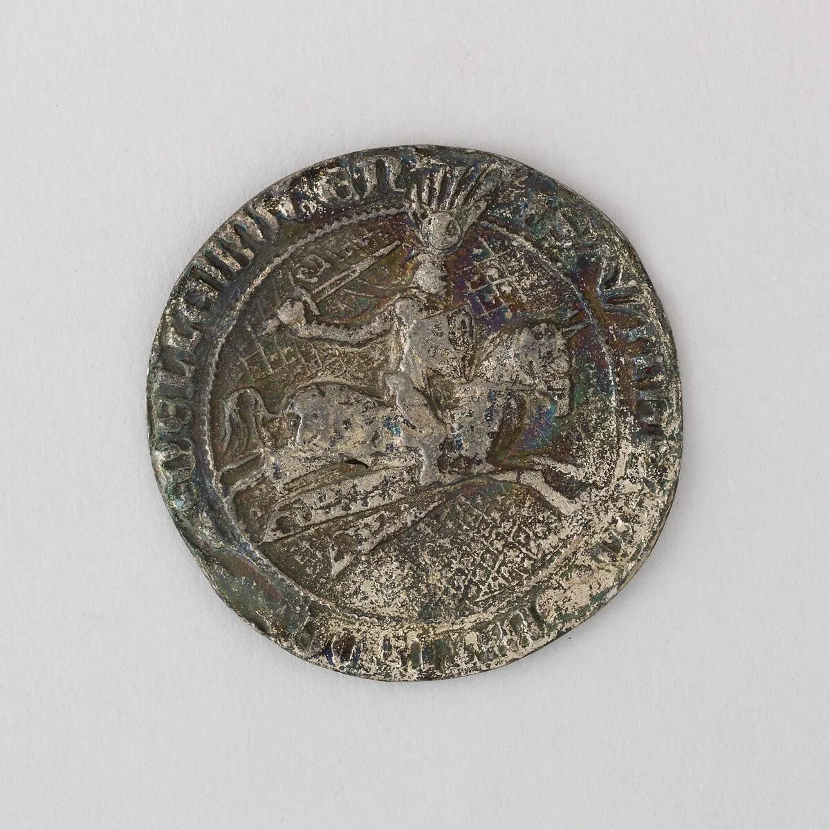 Reproduction of the Seal of Wilhelm, Graf von Catzenelnbogen, L. 12th–14th century — Unknown