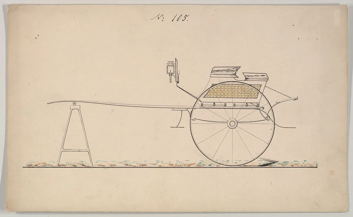 Design for Dos-a-Dos, no. 105 — Brewster & Co.