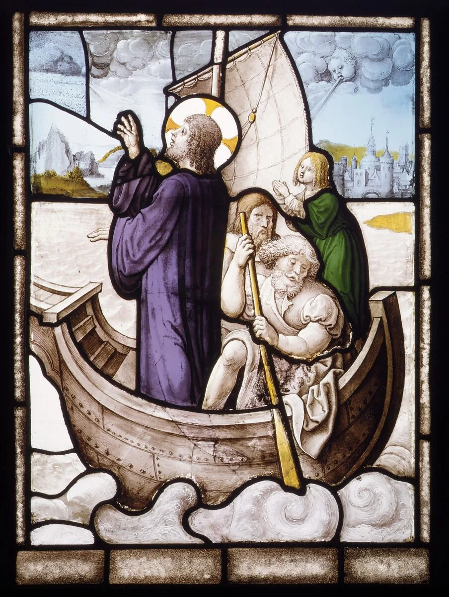 Christ Stilling the Tempest (one of a set of 12 scenes from The Life of Christ) — Jan Rombouts