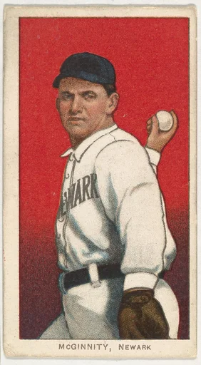 McGinnity, Newark, Eastern League, from the White Border series (T206) for the American Tobacco Company