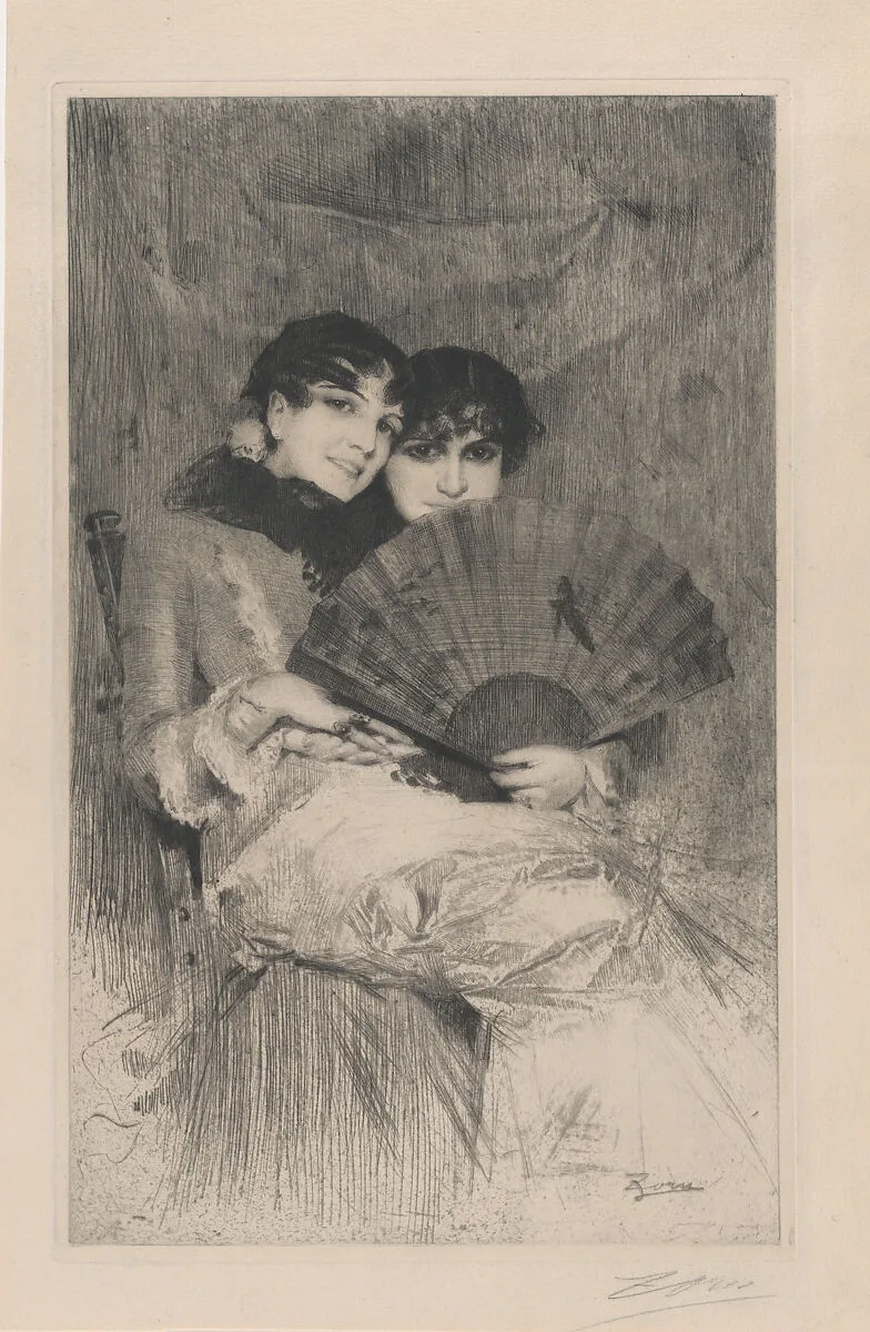 The Cousins — Anders Zorn