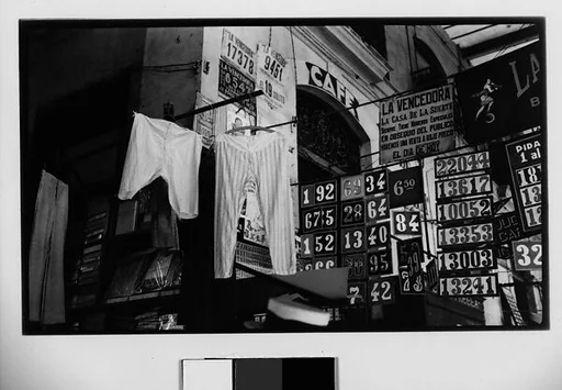 [Lottery Ticket Shop Display, Havana]
