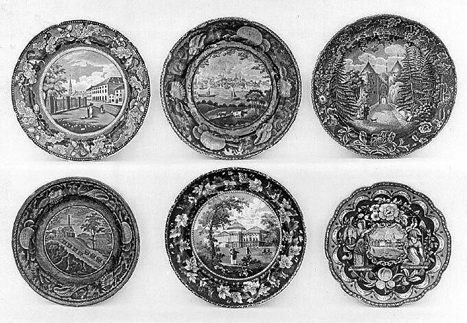 Plate — Enoch Wood & Sons