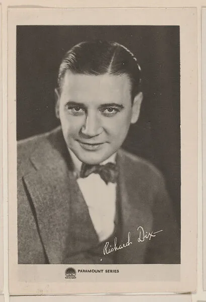 Richard Dix from Paramount Series Movie Star trading cards (W500) — Unknown