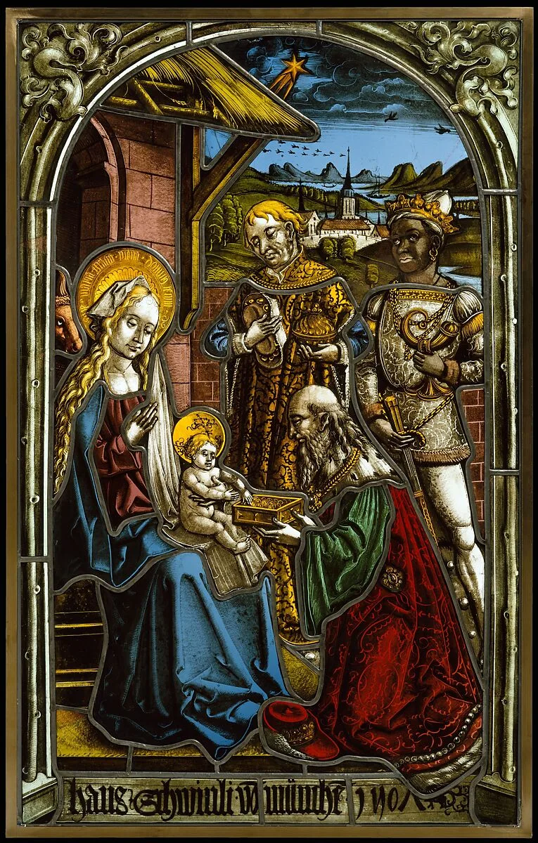 Adoration of the Magi — Circle of Peter Hemmel von Andlau (Strassburger Werkstattgemeinschaft)