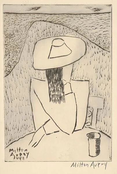 March at Table — Milton Avery|March Avery