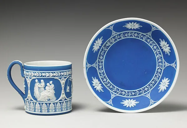 Cup and saucer — Josiah Wedgwood and Sons