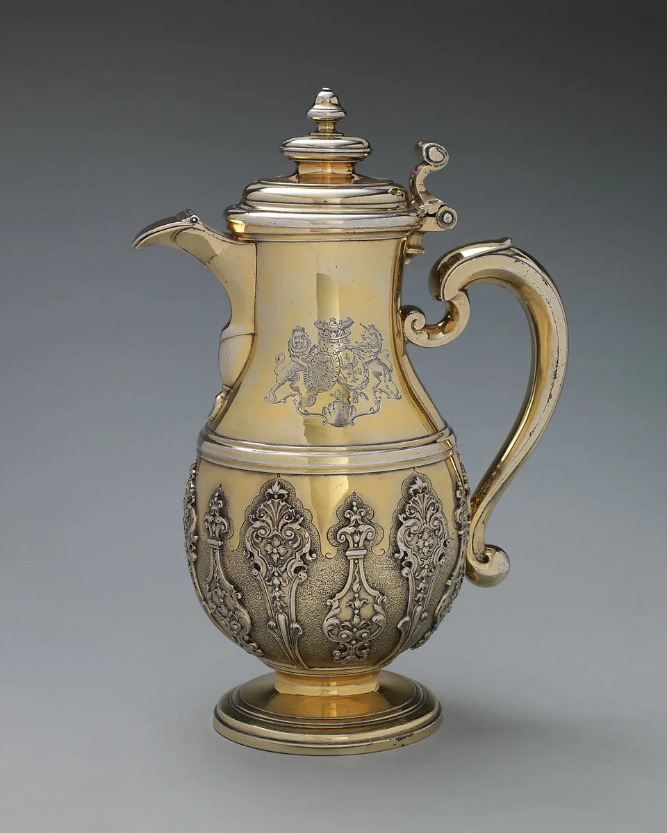 Jug with cover (one of a pair) — Simon Pantin I