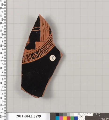 Terracotta fragment of a kylix (drinking cup)