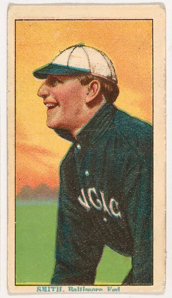 Frank Smith, Baltimore, from Coupon Cigarettes Baseball Issue, 1914-1916 — Coupon Cigarettes