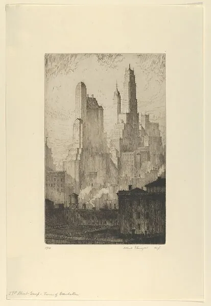 57th Street Group–Towers of Manhattan — Albert E. Flanagan