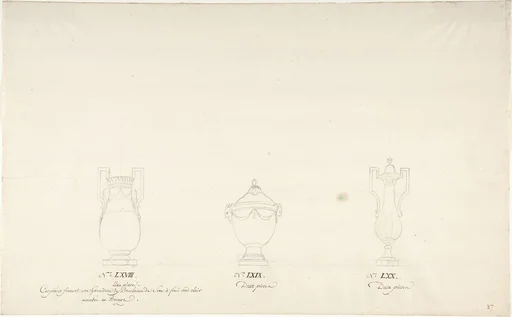 Design for Three Vases